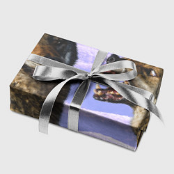 Бумага для упаковки Приколы про Волков мемы, цвет: 3D-принт — фото 2