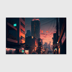 Бумага для упаковки Киото на закате, цвет: 3D-принт