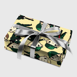Бумага для упаковки С солдатиками мультяшными, цвет: 3D-принт — фото 2