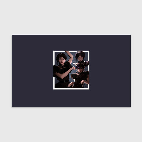 Бумага для упаковки Завораживающий танец Венсдей Аддамс / 3D-принт – фото 1