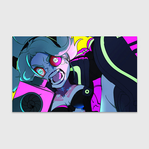 Бумага для упаковки Ребекка целится в киберпсиха / 3D-принт – фото 1