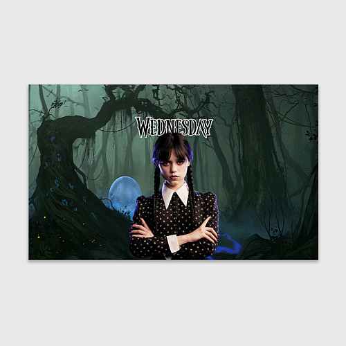 Бумага для упаковки Уэнсдэй из семейки Аддамс / 3D-принт – фото 1