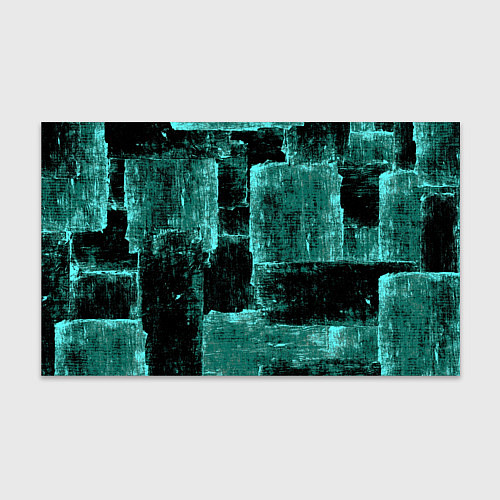 Бумага для упаковки Зелёный абстракт / 3D-принт – фото 1