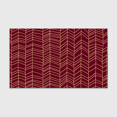 Бумага для упаковки Красный фон и пудровые линии паттерн / 3D-принт – фото 1