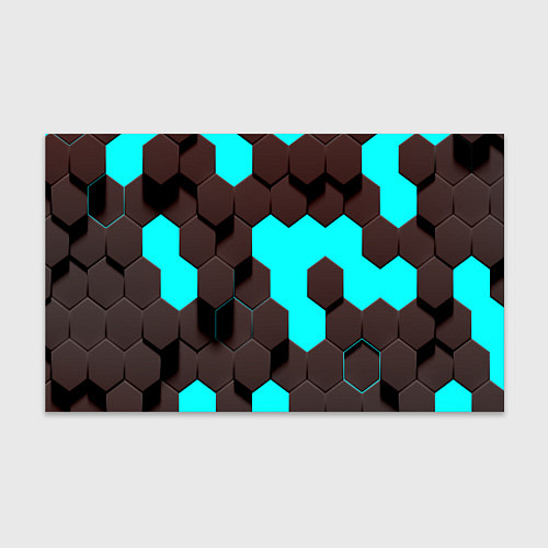 Бумага для упаковки CYBER STEEL / 3D-принт – фото 1