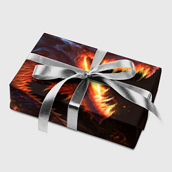 Бумага для упаковки Огненный дракон, цвет: 3D-принт — фото 2