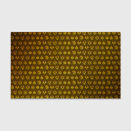 Бумага для упаковки Паттерн элементали под гео / 3D-принт – фото 1