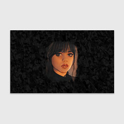 Бумага для упаковки Портрет Уэнздей Аддамс, цвет: 3D-принт
