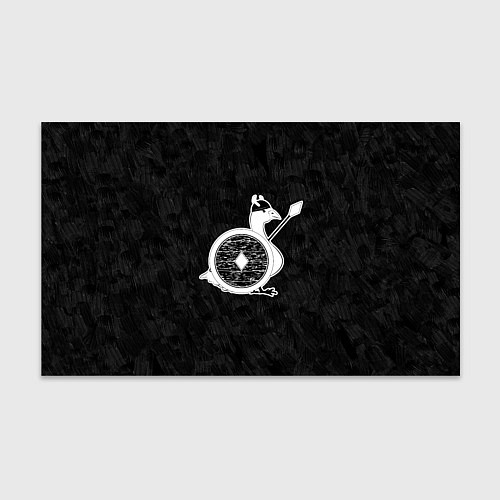 Бумага для упаковки Вооруженный гусь воин викинг / 3D-принт – фото 1