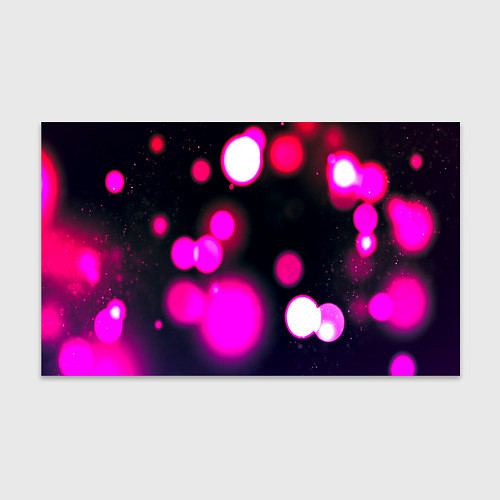 Бумага для упаковки Розовые блики света / 3D-принт – фото 1