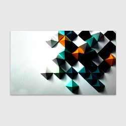 Бумага для упаковки Кубики текстура, цвет: 3D-принт