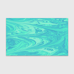 Бумага для упаковки Голубой флюид арт, цвет: 3D-принт