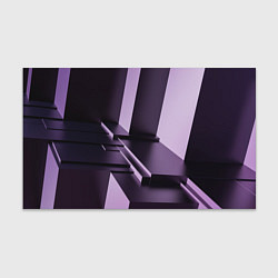 Бумага для упаковки Фиолетовая геометрия, цвет: 3D-принт