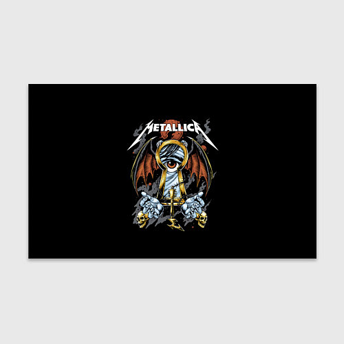 Бумага для упаковки Металлика - Metallica / 3D-принт – фото 1