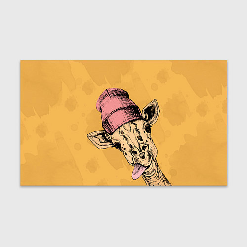 Бумага для упаковки Жираф дразнит / 3D-принт – фото 1
