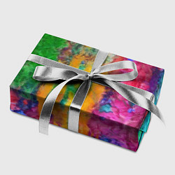 Бумага для упаковки Грубые разноцветные мазки краски, цвет: 3D-принт — фото 2