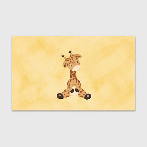 Бумага для упаковки Малыш жираф / 3D-принт – фото 1