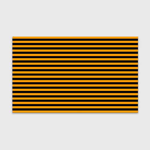 Бумага для упаковки Черно-оранжевые полосы - пчелиный образ / 3D-принт – фото 1