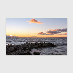 Бумага для упаковки Закат солнца на Финском заливе, цвет: 3D-принт