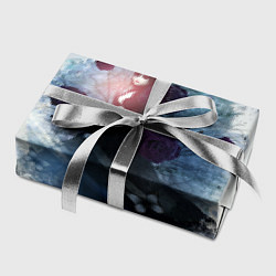 Бумага для упаковки Печальная готическая женщина в черном платье, цвет: 3D-принт — фото 2