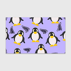 Бумага для упаковки Пингвин и веточка, цвет: 3D-принт