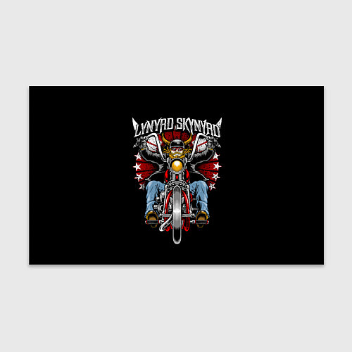 Бумага для упаковки Lynyrd Skynyrd - байкер / 3D-принт – фото 1