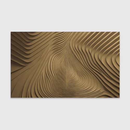 Бумага для упаковки Фантазия в хаки / 3D-принт – фото 1