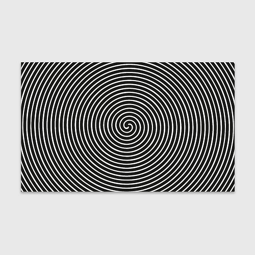 Бумага для упаковки Оптическая иллюзия спираль / 3D-принт – фото 1
