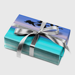 Бумага для упаковки Летят лебеди, цвет: 3D-принт — фото 2