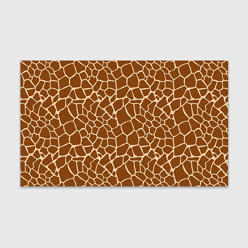 Бумага для упаковки Пятнистая шкура жирафа / 3D-принт – фото 1