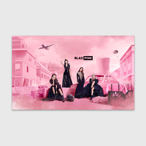 Бумага для упаковки Blackpink poster / 3D-принт – фото 1