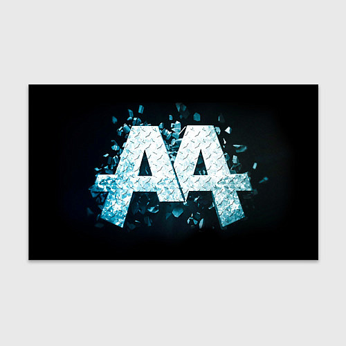 Бумага для упаковки Asking Alexandria emblem / 3D-принт – фото 1