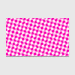 Бумага для упаковки Розовая клетка Барби, цвет: 3D-принт