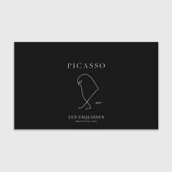Бумага для упаковки Птица на черном - Пабло Пикассо, цвет: 3D-принт