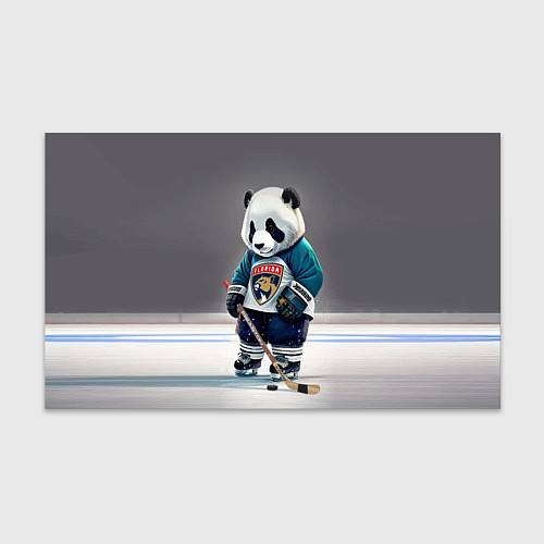 Бумага для упаковки Panda striker of the Florida Panthers / 3D-принт – фото 1