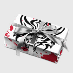 Бумага для упаковки Дракон на фоне красных пятен, цвет: 3D-принт — фото 2