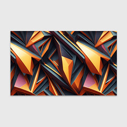 Бумага для упаковки Разноцветная 3D геометрия узоров метавселенной, цвет: 3D-принт