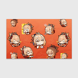 Бумага для упаковки Chibi Yoimiya Genshin Impact, цвет: 3D-принт