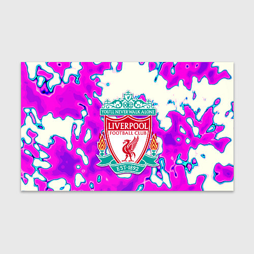 Бумага для упаковки Ливерпуль спорт клуб / 3D-принт – фото 1