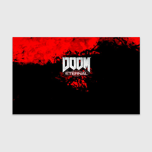 Бумага для упаковки Doom blood game / 3D-принт – фото 1