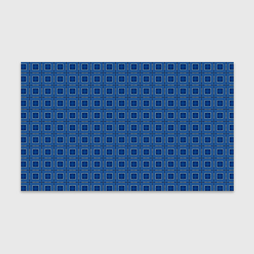 Бумага для упаковки Клетчатый серо-синий / 3D-принт – фото 1