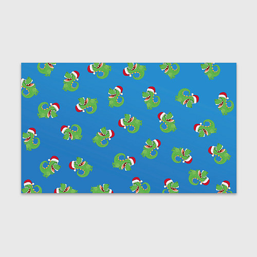 Бумага для упаковки Новогодний дракончик / 3D-принт – фото 1