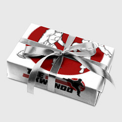 Бумага для упаковки Бойцы тхэквондо, цвет: 3D-принт — фото 2