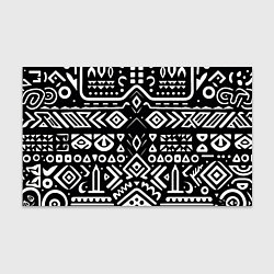 Бумага для упаковки Черно-белый абстрактный паттерн, цвет: 3D-принт