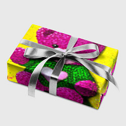 Бумага для упаковки Розовый мишка в свитере, цвет: 3D-принт — фото 2