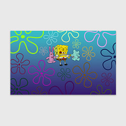 Бумага для упаковки Spongebob workout, цвет: 3D-принт
