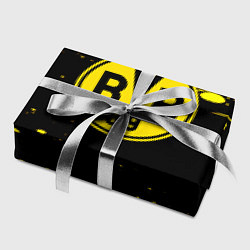 Бумага для упаковки Borussia yellow splash, цвет: 3D-принт — фото 2