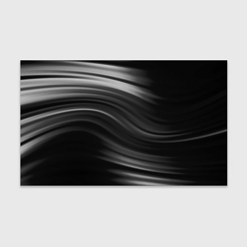 Бумага для упаковки Черно белый волнистый абстрактный узор / 3D-принт – фото 1