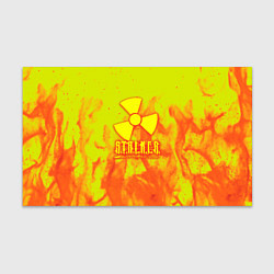 Бумага для упаковки Stalker yellow flame, цвет: 3D-принт