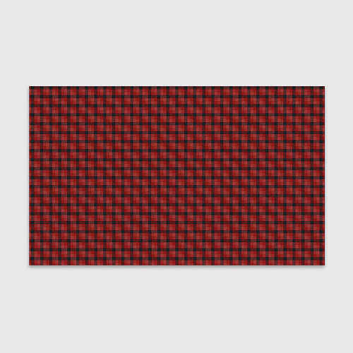 Бумага для упаковки Классическая красная клеточка / 3D-принт – фото 1